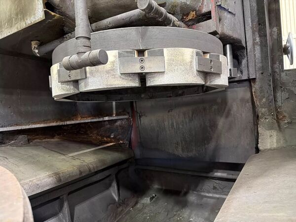Blanchard #42-84, vertical rotary surface grinder, 84" chuck, 101" swing, 24" under wheel, 100 HP, 1968 - Image 7