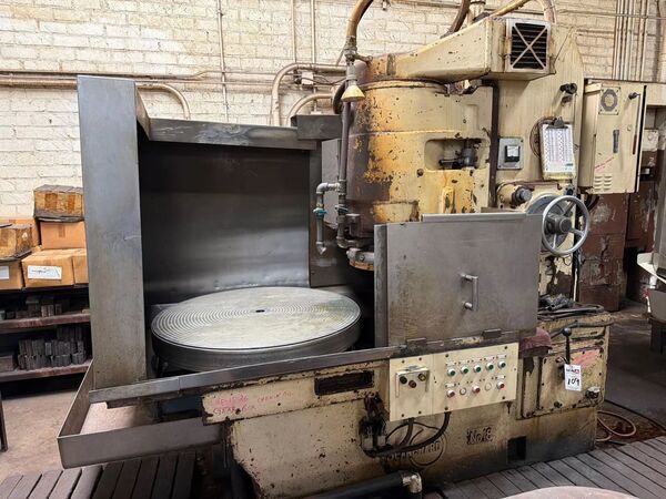 Blanchard #18-42, vertical rotary surface grinder, 42" chuck, 48" swing, 12" under wheel, 50 HP, 1964 - Image 1
