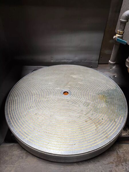 Blanchard #18-42, vertical rotary surface grinder, 42" chuck, 48" swing, 12" under wheel, 50 HP, 1964 - Image 5