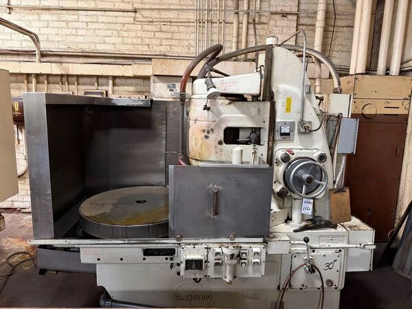 Blanchard #18-42, vertical rotary surface grinder, 42" chuck, 48" swing, 12" under wheel, 25 HP, 1956 - Image 1