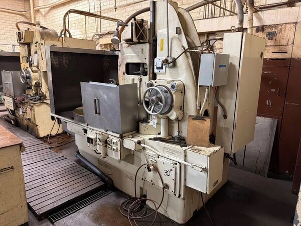 Blanchard #18-42, vertical rotary surface grinder, 42" chuck, 48" swing, 12" under wheel, 25 HP, 1956 - Image 2
