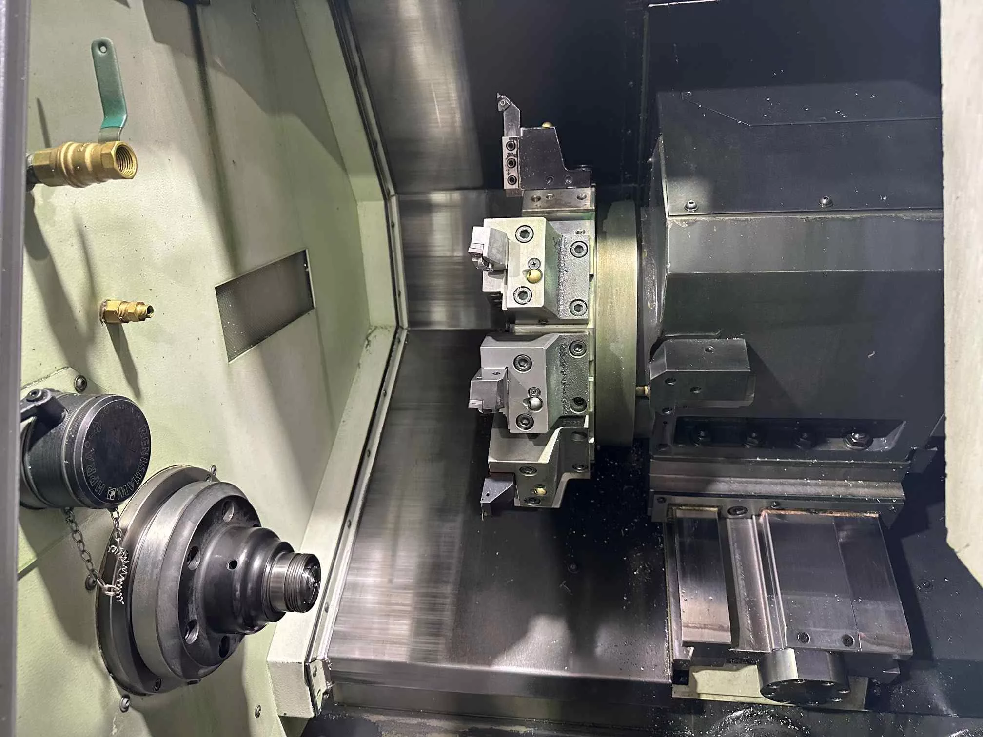 Nakamura -Tome #SC-200, Multi-Axis CNC Lathe, 20" between centers, 16" turning diameter, 8" chuck, 2.5" bar - Image 2