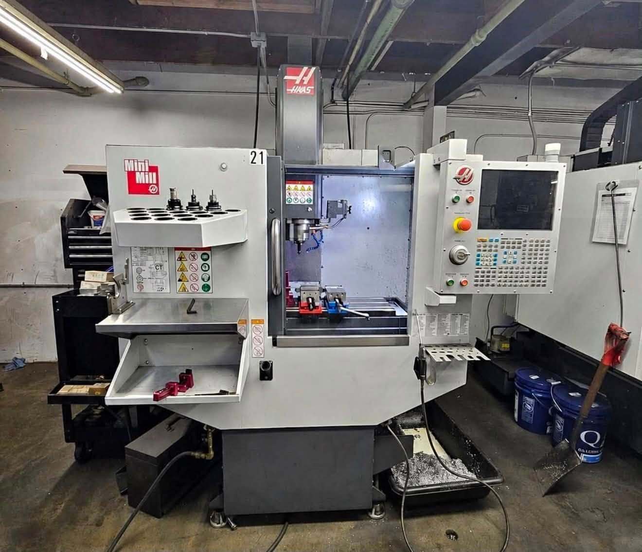 Haas #Mini-Mill, CNC 3-Axis Vertical Machining Center, 16" X, 12" Y, 10" Z, 28.75" x 12" table, 7.5 HP, 6000 - Image 1