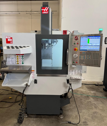 Haas #Mini-Mill, CNC Vertical Machining Center, 16" X, 12" Y, 10" Z, 36" x 12" table, 7.5 HP, 6000 RPM, CAT - Image 1