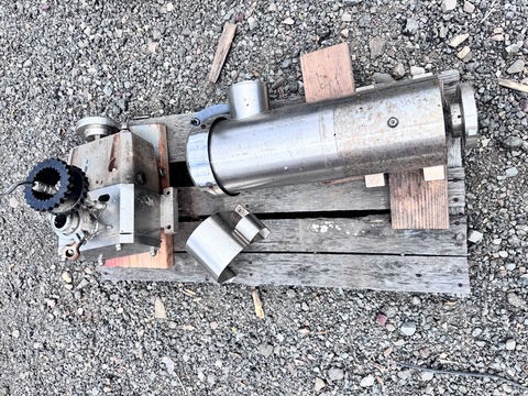 Viking #SQ2L, Positive Displacement Rotary Lobe Pump, Stainless Steel, 2" flanged inlet/outlet, 2 HP, 1750 - Image 2