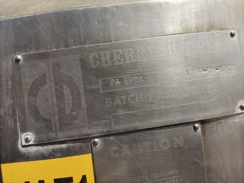 1000 gallon Jacketed Stainless Steel Vertical Process Tank - Image 2