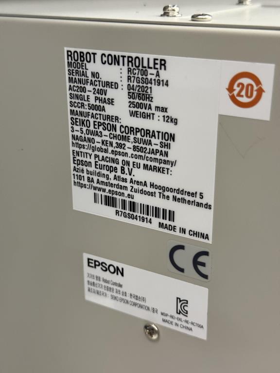 Epson G6-651S, industrial robot, with controller, 2021 (4 available) - Image 7