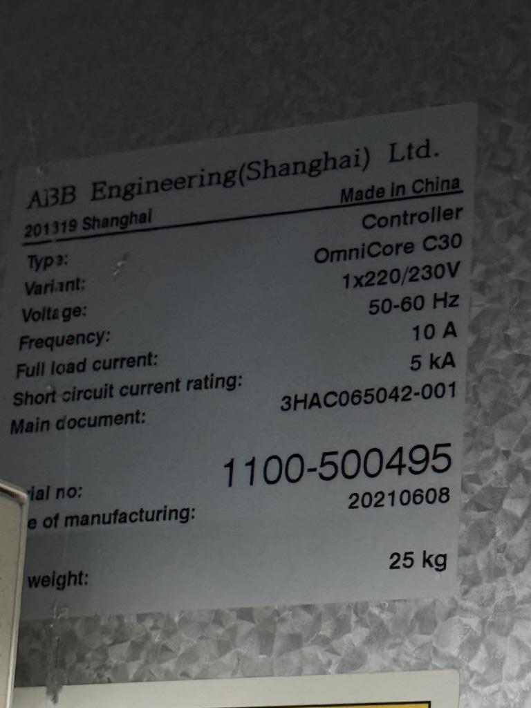 ABB IRB-1100-4/0.58, industrial robot, OmniCore C30 controller (4 available) - Image 7