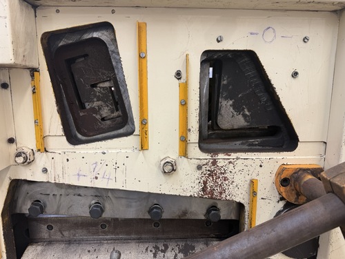 5-1/8" x 5-1/8" x 1/2" Geka #Hydracrop-80-S, hydraulic ironworker, 88 ton, 12" throat, 2-3/4" stroke, 12.5 - Image 7