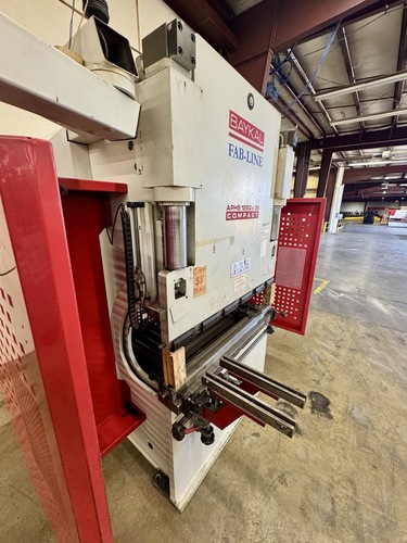 39 Ton, Baykal #APHS-39x4, CNC press brake, 4.1' overall, 8.3" stroke, 5 HP, Baykal ESA EC4 Control, CNC Back - Image 5