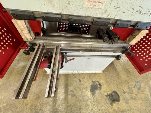 39 Ton, Baykal #APHS-39x4, CNC press brake, 4.1' overall, 8.3" stroke, 5 HP, Baykal ESA EC4 Control, CNC Back - Image 7