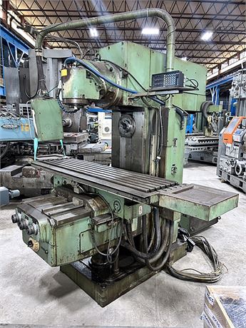 WMW Heckert #FW400, universal horizontal mill, 18" x 71" table, 50 taper, 28-1400 RPM vertical, 45-2240 RPM - Image 1