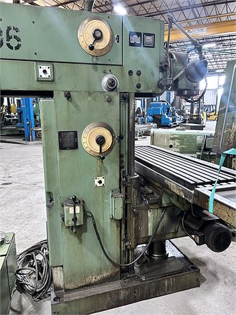 WMW Heckert #FW400, universal horizontal mill, 18" x 71" table, 50 taper, 28-1400 RPM vertical, 45-2240 RPM - Image 9