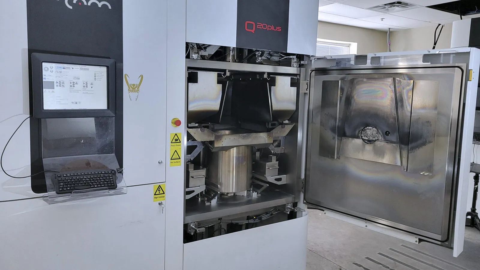 Arcam Allen-Bradley #Q20-Plus, 3D Printer, 13.78" diameter x 14.96" H build size, 3 kW beam power, 400 V., 32 - Image 3