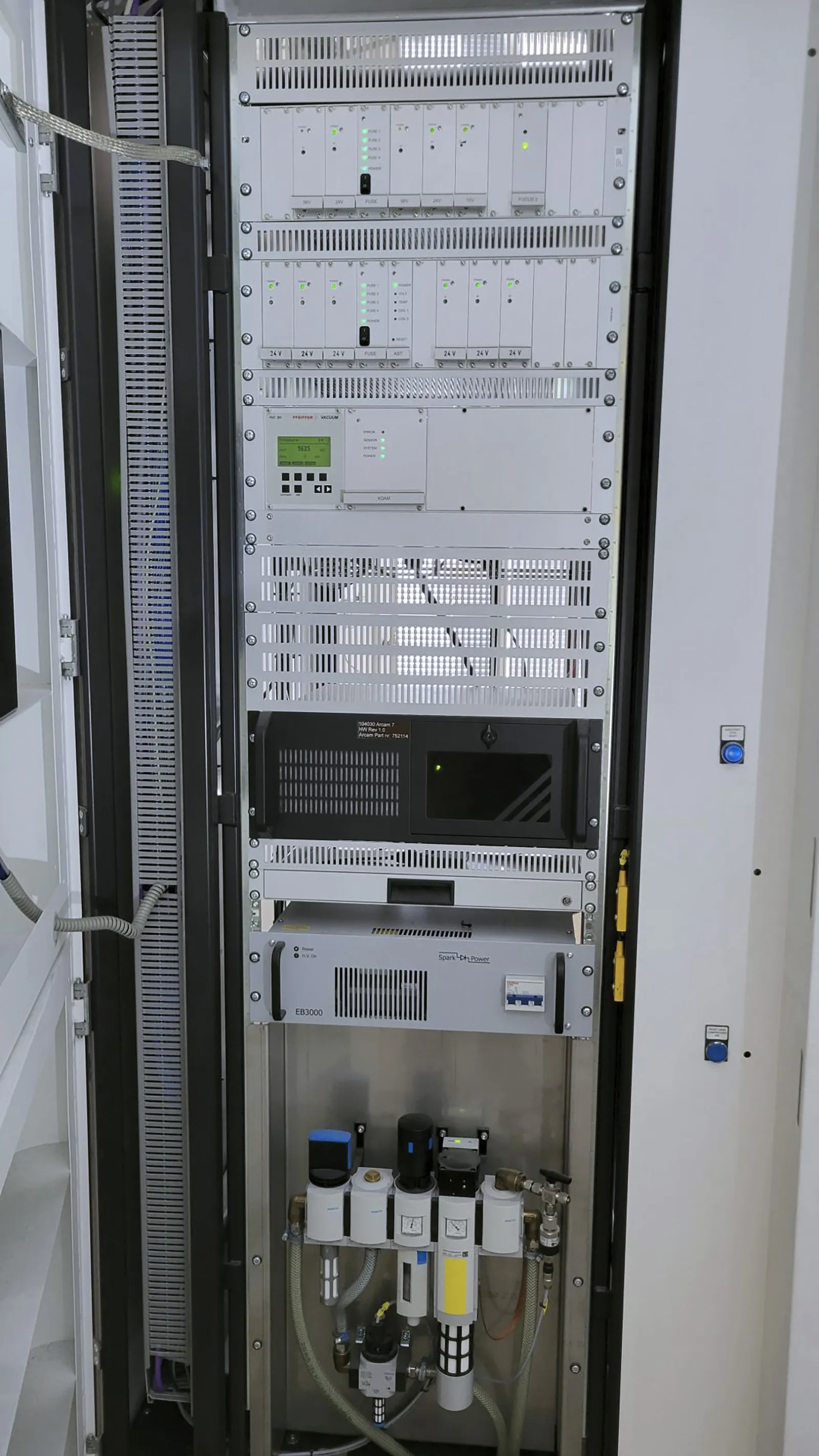 Arcam Allen-Bradley #Q20-Plus, 3D Printer, 13.78" diameter x 14.96" H build size, 3 kW beam power, 400 V., 32 - Image 7