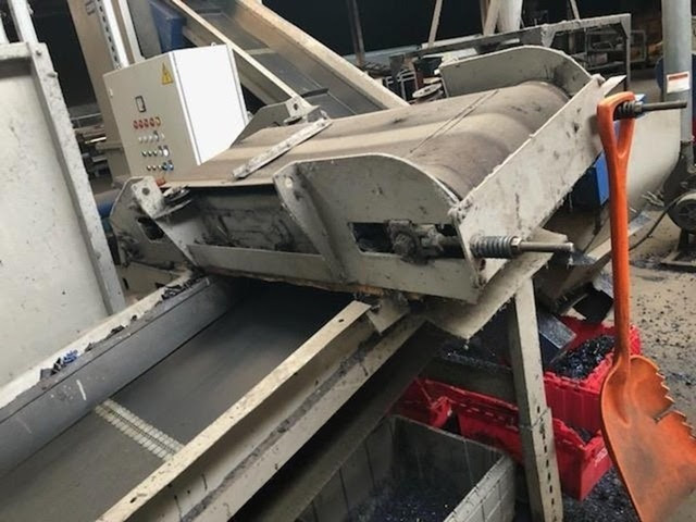 Zerma #ZSS-1000/1200, Complete Plastics Recycling System, 100 HP single-shaft shredder, 48" x 44" opening - Image 4