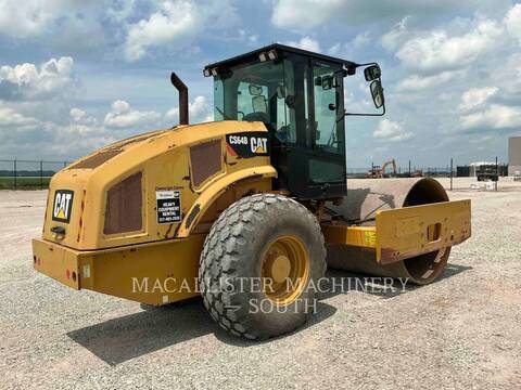 Caterpillar CS64B, Vibratory Single Drum Smooth, 2287 hours, S/N: C6400156, 2014 - Image 3