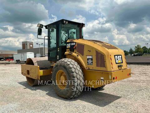 Caterpillar CS64B, Vibratory Single Drum Smooth, 2287 hours, S/N: C6400156, 2014 - Image 4