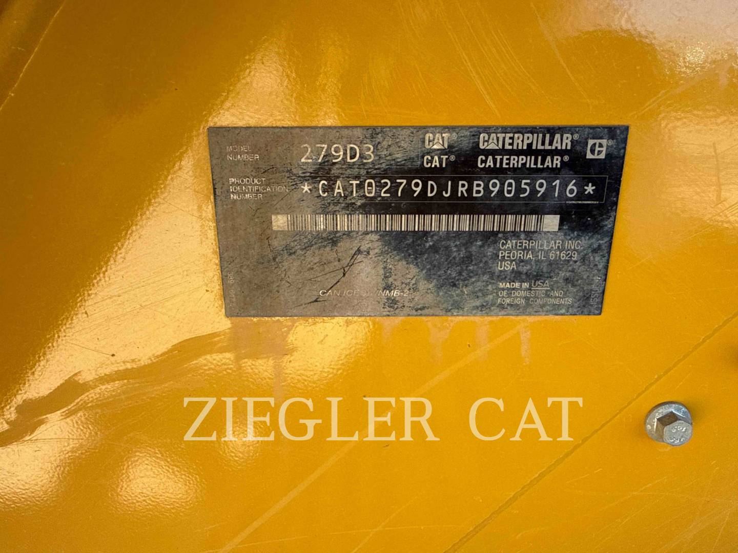 Caterpillar 279D3, 2115 hours, S/N: RB905916, 2023 - Image 6