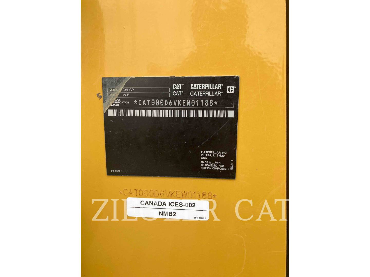 Caterpillar D6LGP, 2176 hours, S/N: KEW01188, 2024 - Image 6