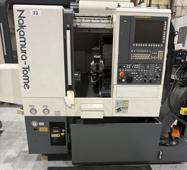 Nakamura Tome #AS-200Y, turning center, Y-Axis, live milling, 15.8" swing, 8" chuck, 2.6" bar, 2020 - Image 2