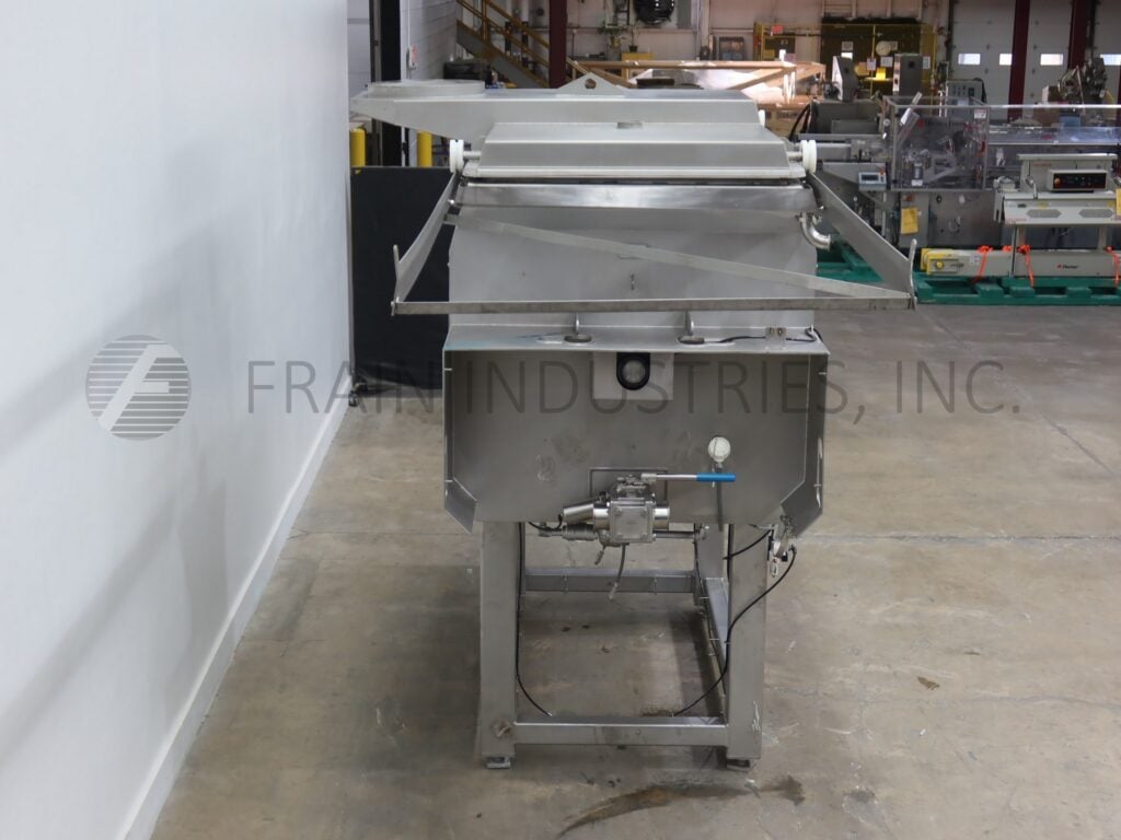 100 cu.ft. FPEC #MC, mixer ribbon cooker, 316 Stainless Steel, single shaft, jacketed, 14-3/4 HP - Image 4
