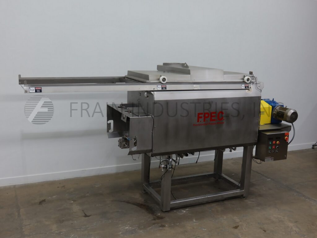 100 cu.ft. FPEC #MC, mixer ribbon cooker, 316 Stainless Steel, single shaft, jacketed, 14-3/4 HP - Image 5
