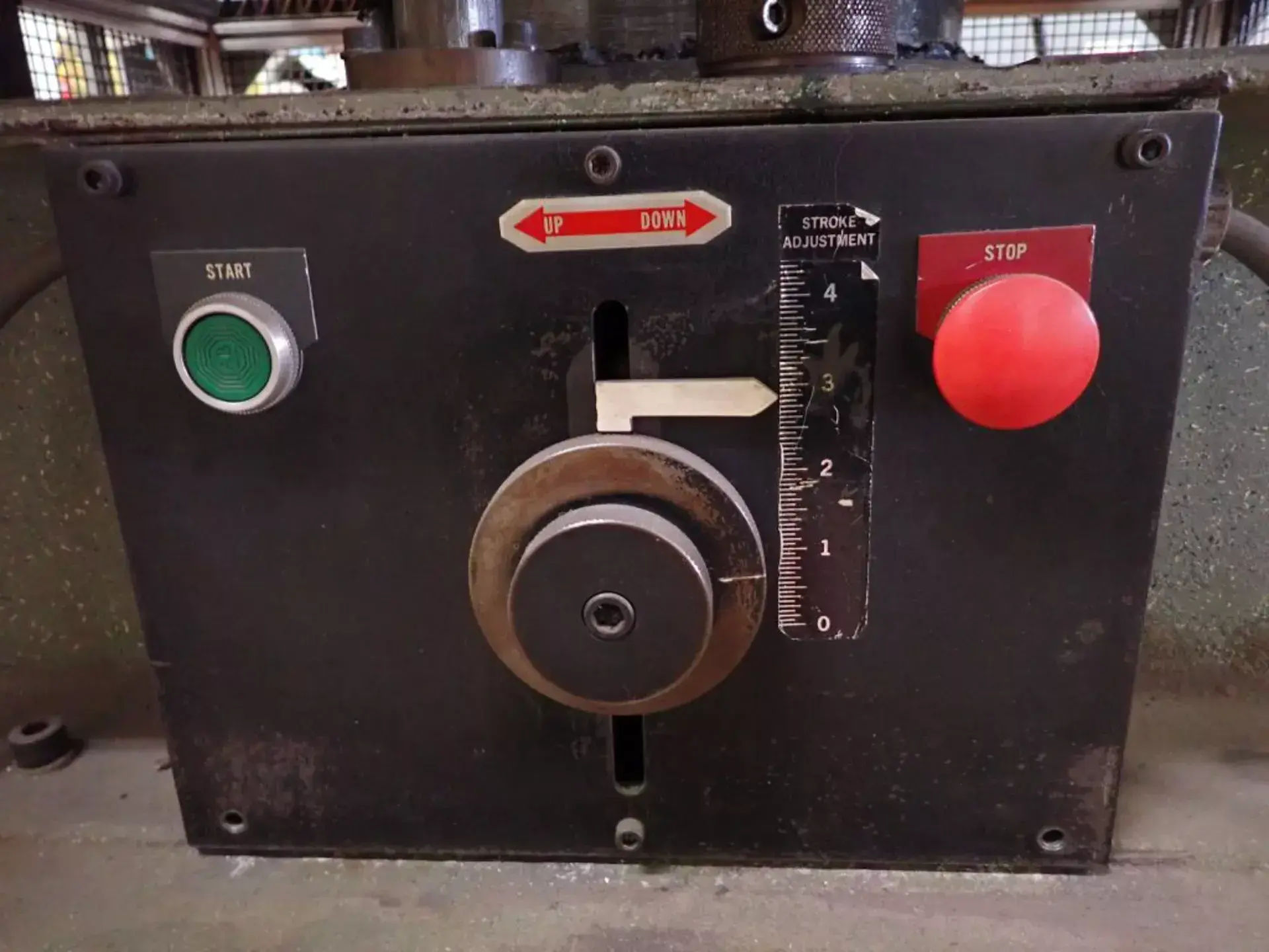 Herman Schwabe #DG, hydraulic flat bed up-acting die cutting press, 6 stroke, 8" DL - Image 5
