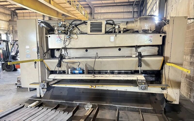 1/2" x 10' Cincinnati #500HSx10FT, hydraulic power squaring shear, 48" front operated power back gauge, 13 - Image 3