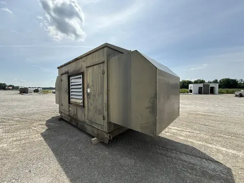 600 KW Caterpillar #3412, diesel generator set, 480 Volts, 3-phase, 890 HP @ 1800 RPM, weatherproof - Image 8