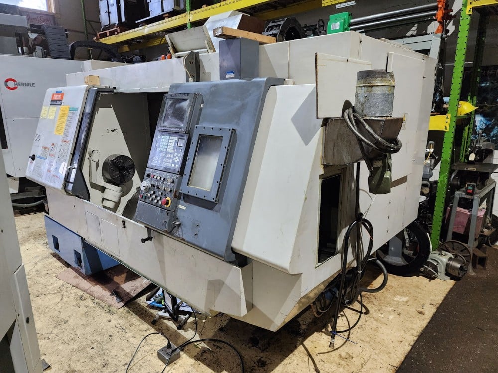 Mazak #Integrex-200SY, CNC turning center, 10" chuck, 3-jaw, 21.2" swing, 2.004" bore, 21.26" dia., 30.08" - Image 1