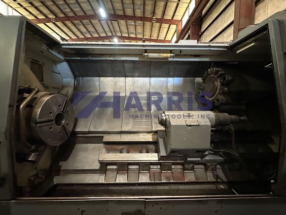 Samsung #SL-45MC/2200, CNC Lathe, 30.5" swing, 88.8" machining length, 24.4" turning diameter, 24" hydraulic - Image 5