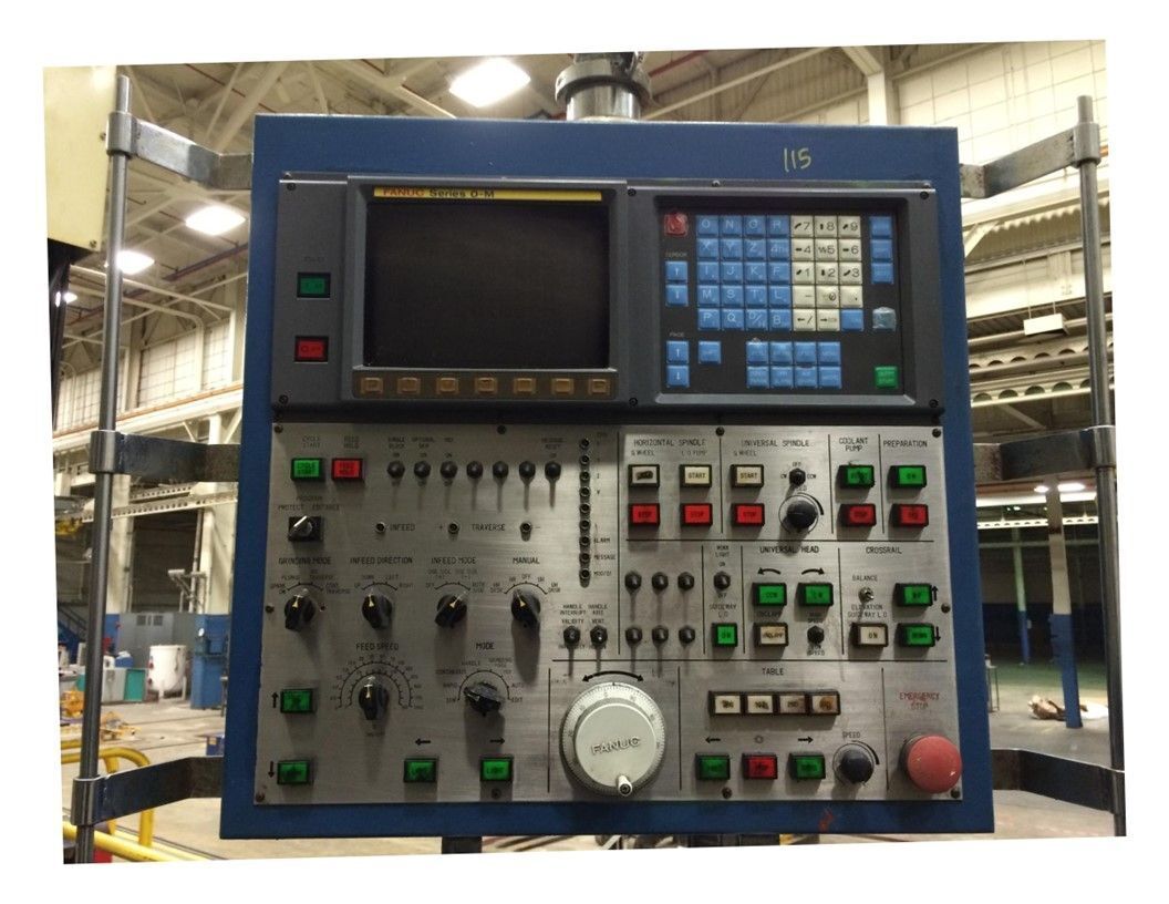 59" x 197" Sumitomo-Shibaura #KPL-1550-OG, Double Column CNC Surface Grinder, 63.4" between columns, 47.2" - Image 3