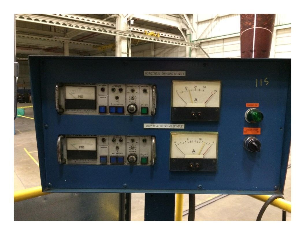 59" x 197" Sumitomo-Shibaura #KPL-1550-OG, Double Column CNC Surface Grinder, 63.4" between columns, 47.2" - Image 4