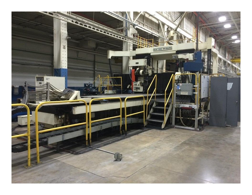 59" x 197" Sumitomo-Shibaura #KPL-1550-OG, Double Column CNC Surface Grinder, 63.4" between columns, 47.2" - Image 7
