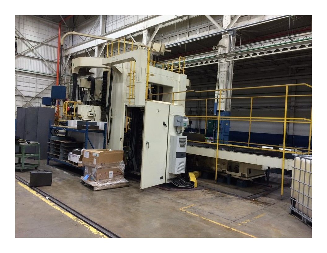 59" x 197" Sumitomo-Shibaura #KPL-1550-OG, Double Column CNC Surface Grinder, 63.4" between columns, 47.2" - Image 8