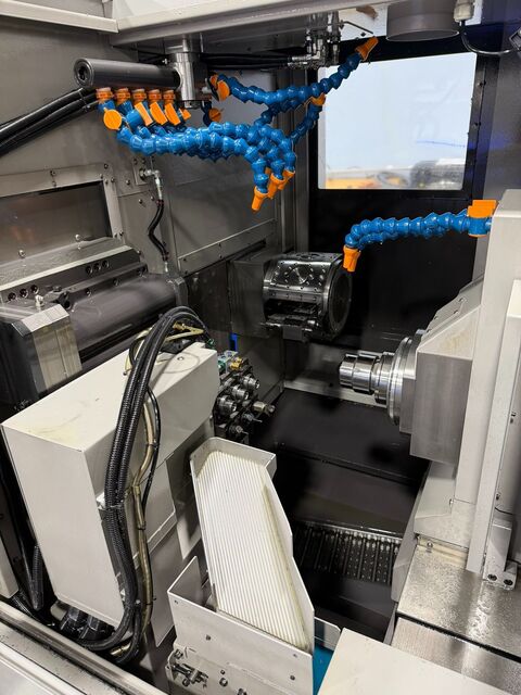 Tsugami #B038T, 9-Axis Swiss Type CNC Lathe, 9.84" max. headstock stroke, 1.5" max. bar capacity, 7.5 HP - Image 3