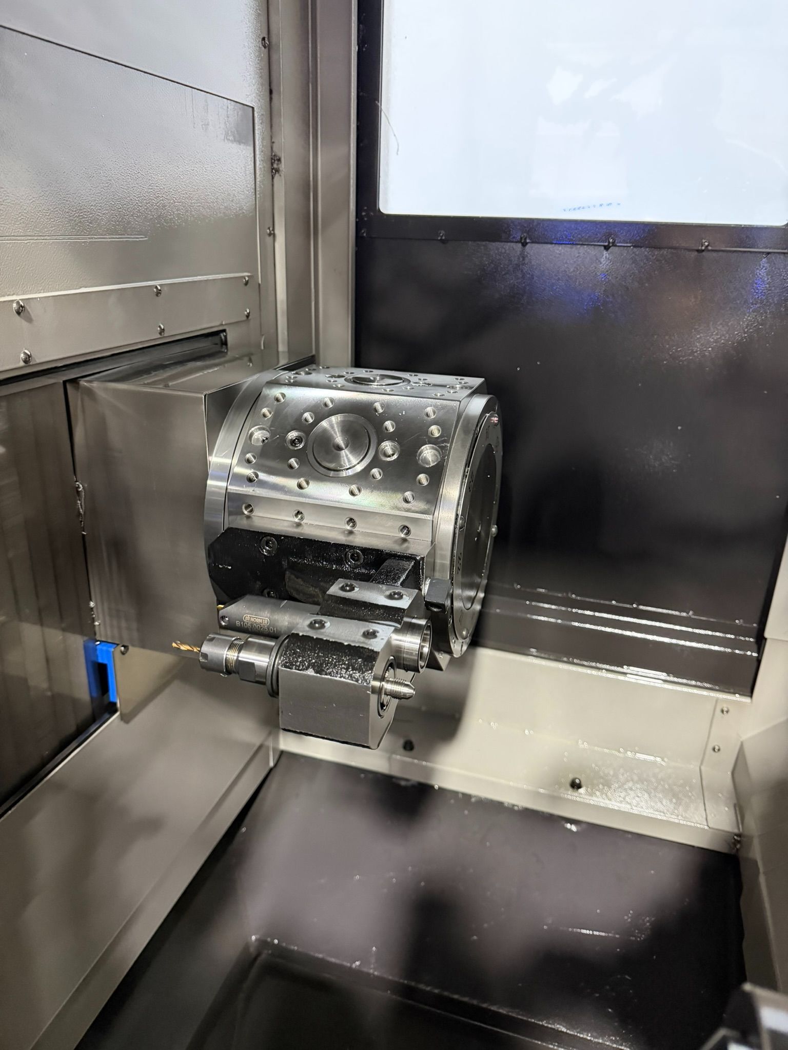 Tsugami #B038T, 9-Axis Swiss Type CNC Lathe, 9.84" max. headstock stroke, 1.5" max. bar capacity, 7.5 HP - Image 6