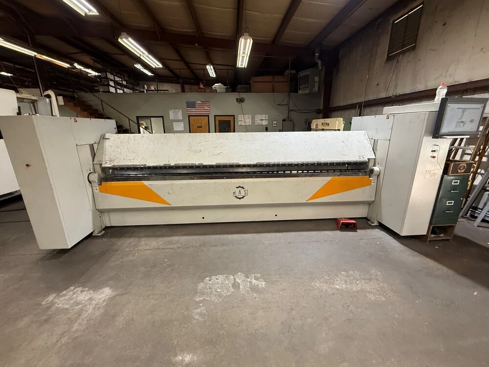 157.5" RAS #62.40-2-Turbo-2-Plus, CNC Folder, 16 gauge, 11" upper beam stroke, 13' extended back gauge, 2023 - Image 1