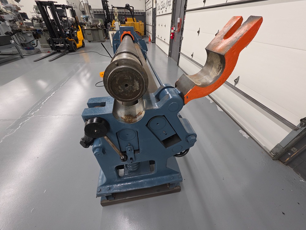 8' x 1/4" Hendley & Whittemore #8-G, Initial Pinch Plate Roll, 102" roll length, 8" roll diameter, 10 HP, 440 - Image 9