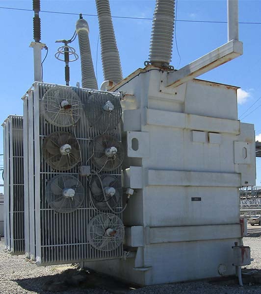 30000/33600/40000/44800/50000/56000 kVA, 230000 Delta Primary, 13800/7967 Wye Secondary, ABB Substation - Image 3