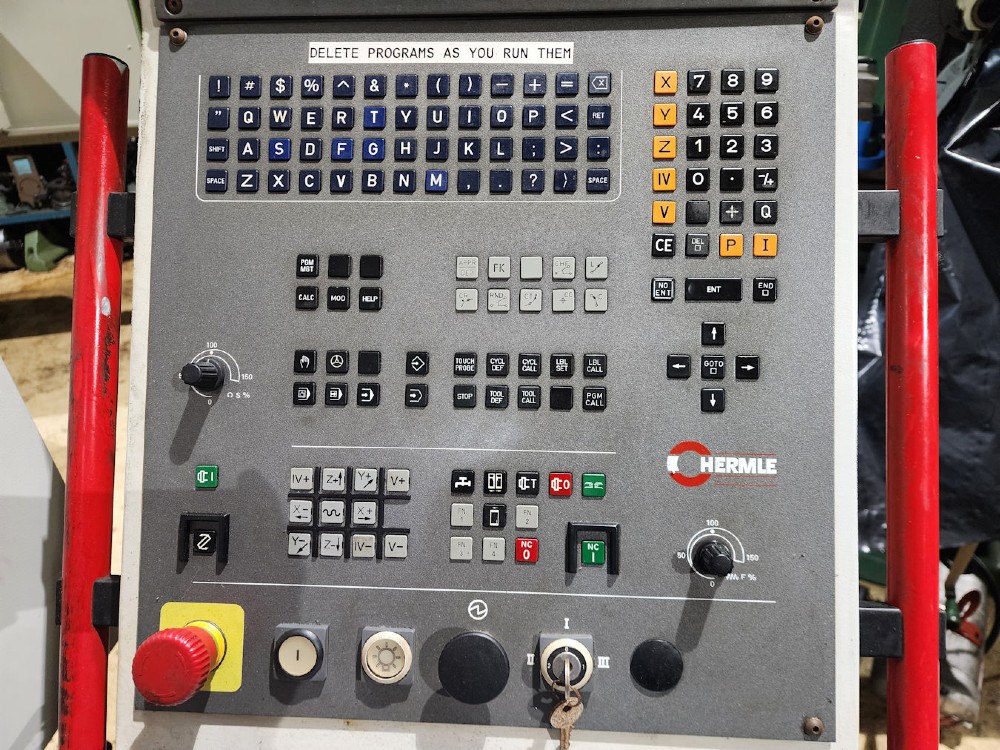 Hermle #C600V, CNC Machining Center, 2000 - Image 3