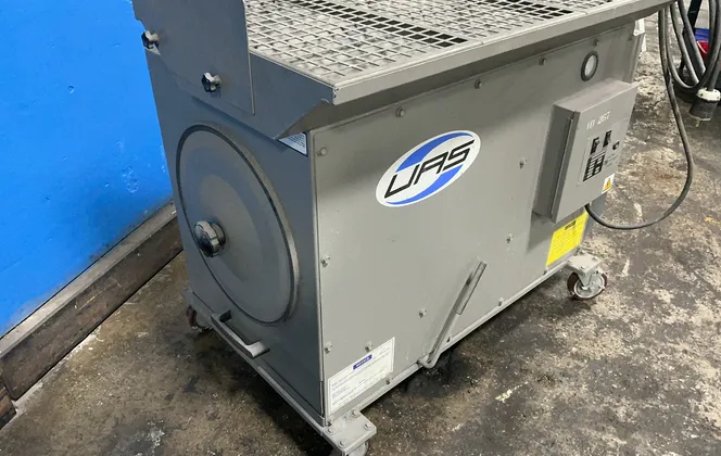 UAS #VP-150-G33UShut Height, Downdraft Bench Dust Collector, 24" x 48", 7.6 A, 2005 - Image 6