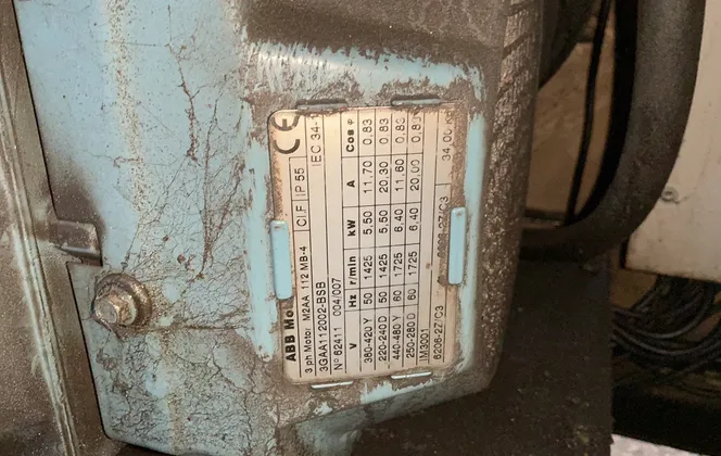 5" x 5" x 1/2" Geka #HYD-70, Ironworker, 5.5/6.4 KW, 1425/1725 RPM, 240/480 V., 3PH, foot pedals - Image 10
