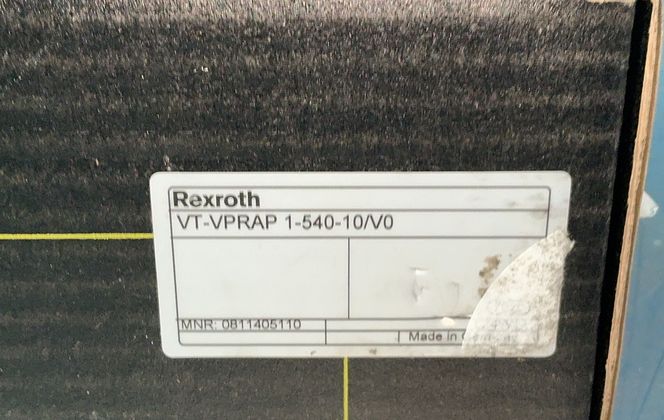Rexroth #VT-VPRAP-1-540--10/V0, P/Q Closed-Loop Control Amplifier - Image 8