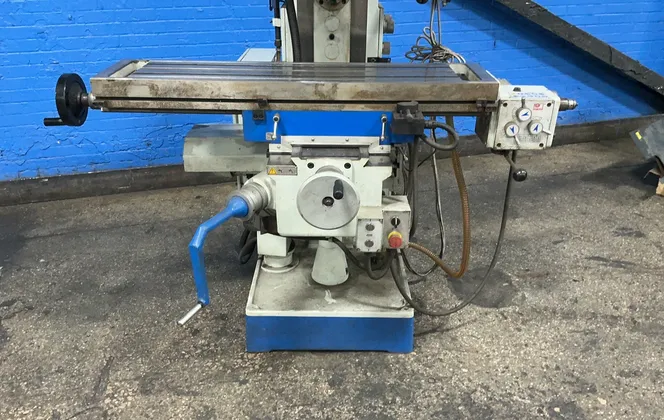 Knuth #VHF-2, Vertical Mill, 10" x 44" table, 6.6 HP, 850/1700 RPM, 220 V., 3PH, 2019 - Image 1