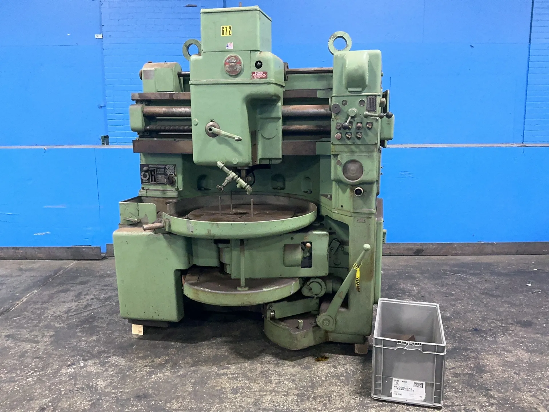 Fellows #36-Type, Gear Shaper, 28" plate diameter, 40" outer diameter - Image 1
