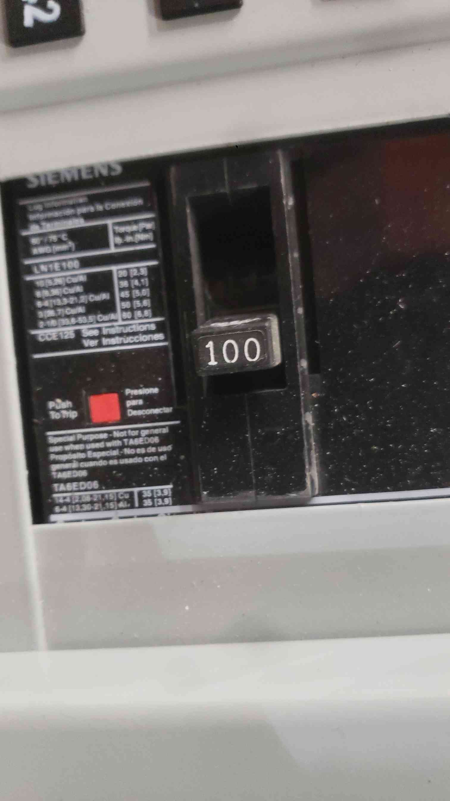 250 Amp. Siemens P2F42ML250FTS, Panelboard, 480 Volts, 3PH, (2) 100A & (9) 30A 3-Pole Breakers - Image 6