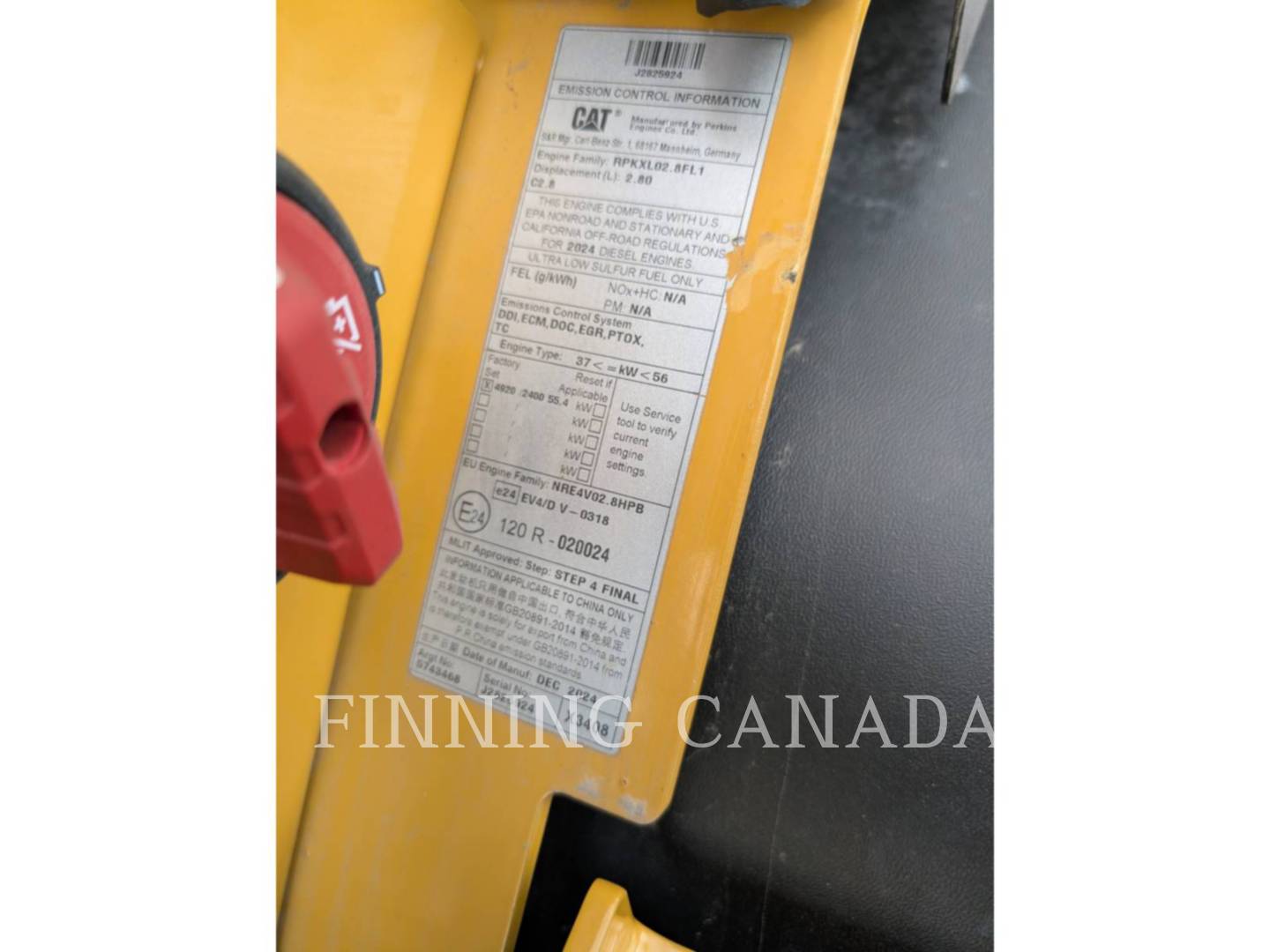 Cat 908, Wheel Loader, 363 hours, S/N: MZ801434, 2025 - Image 7