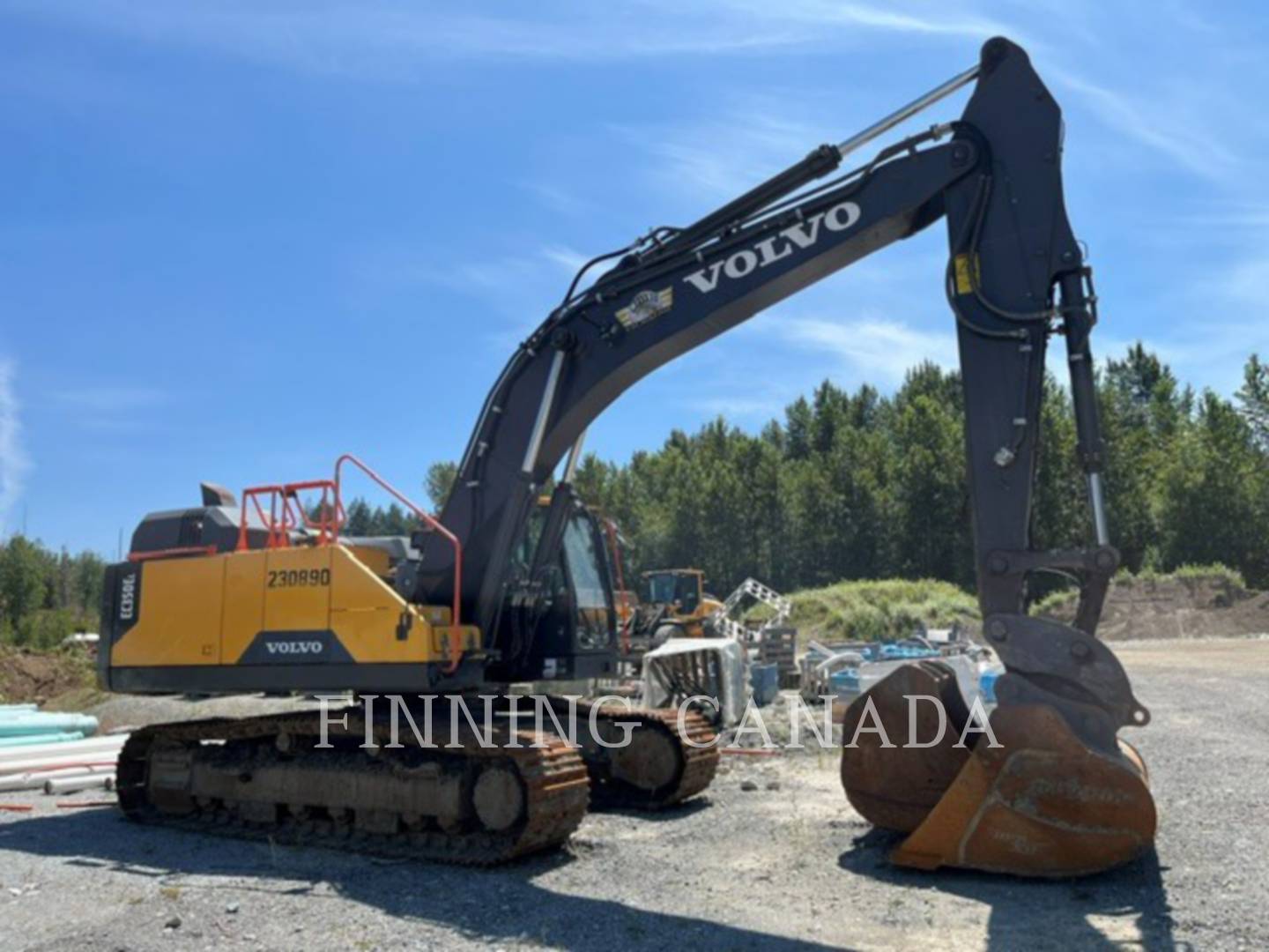 Volvo EC350EL, 3843 hours, S/N: VCEC350EC00314183, 2020 - Image 8